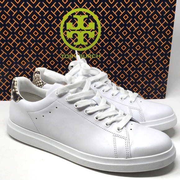 TORY BURCH Howell Court Sneakers Titanium White Warm Roccia - Picture 2 of 13